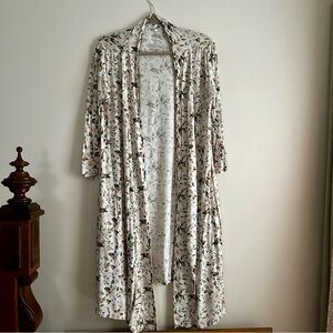 Posh Peanut • Vintage Floral Bamboo Viscose Robe